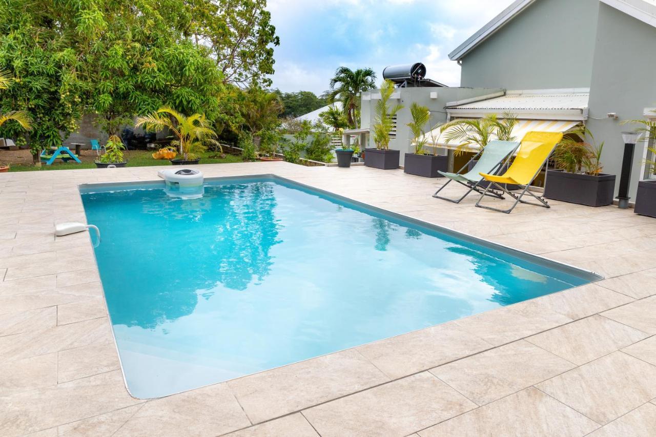Villa L'Artist En Bord De Mer Avec Piscine Privee サント・ローズ エクステリア 写真
